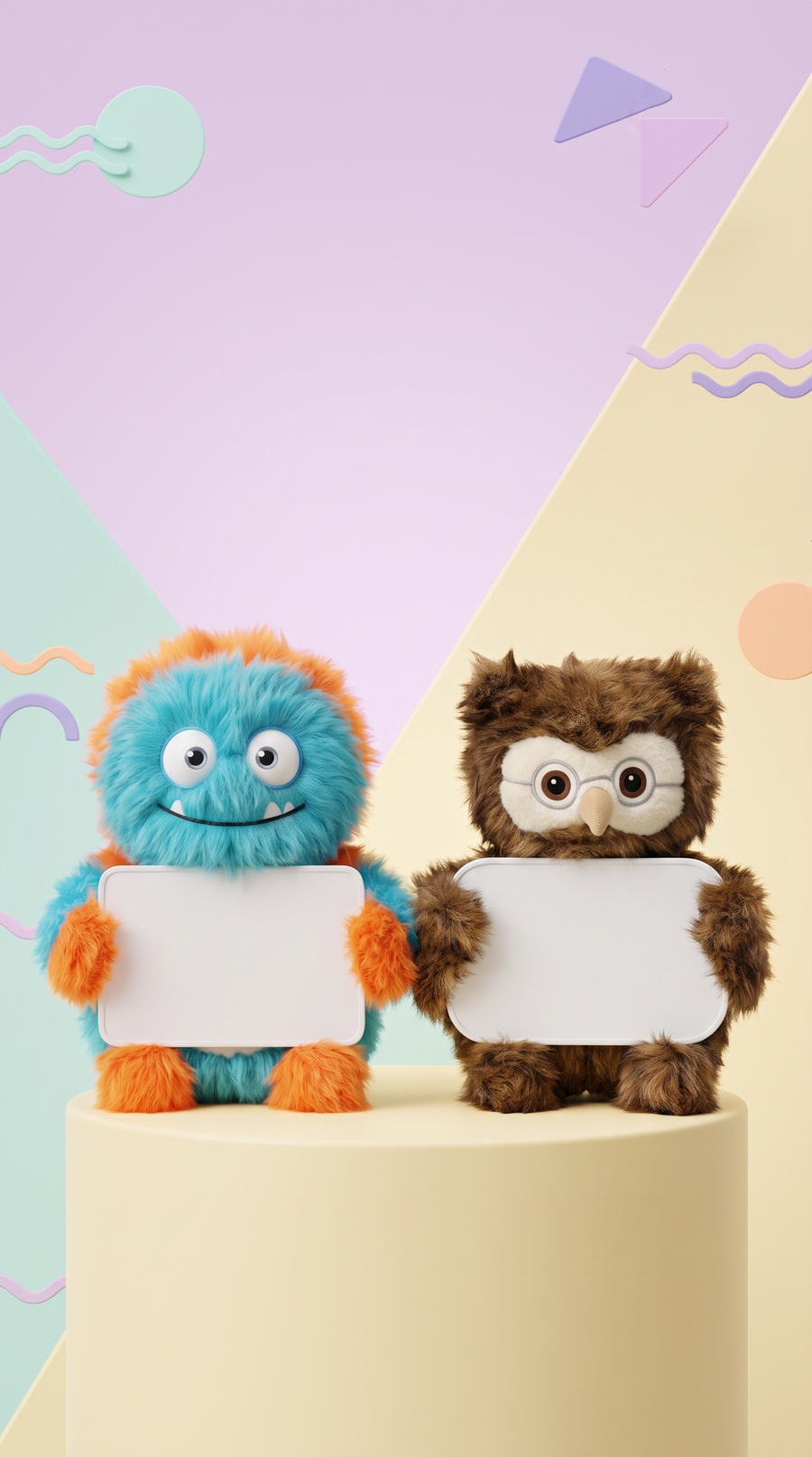 Worry Monster & Wise Owl Set